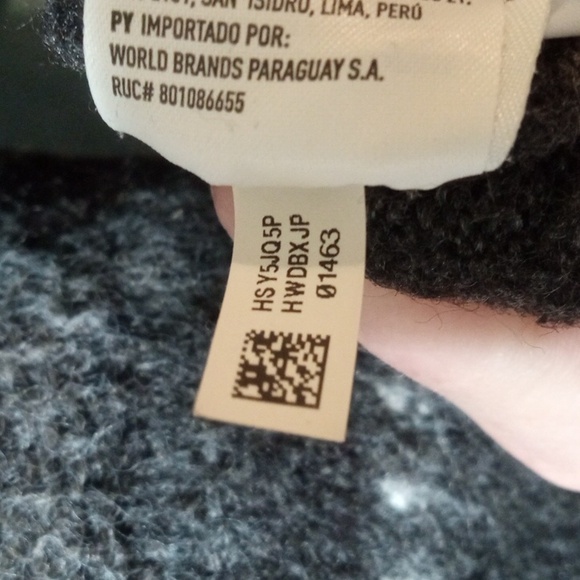 Grey Size M American Eagle Hooded pullover sweater front pocket and snowflakes - Picture 13 of 13
